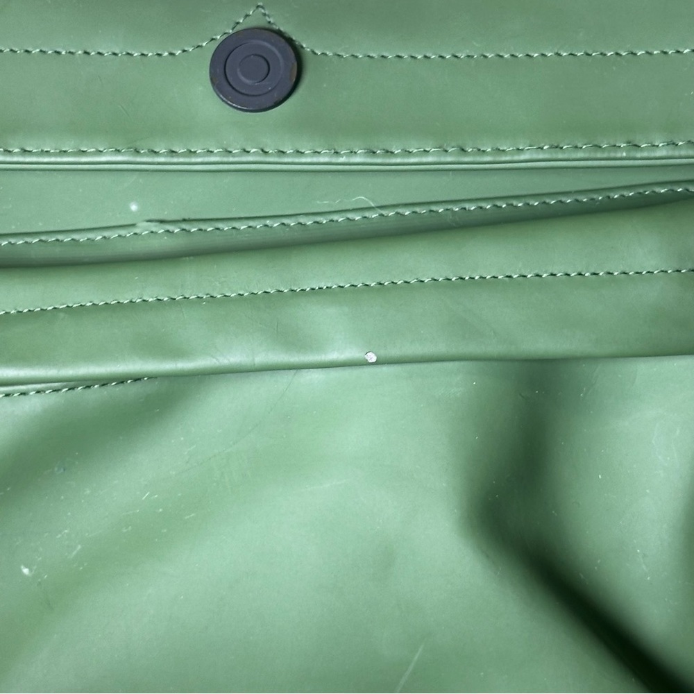 HUNTER | Olive Army Green Large Backpack Zipper Pockets - Picture 12 of 12